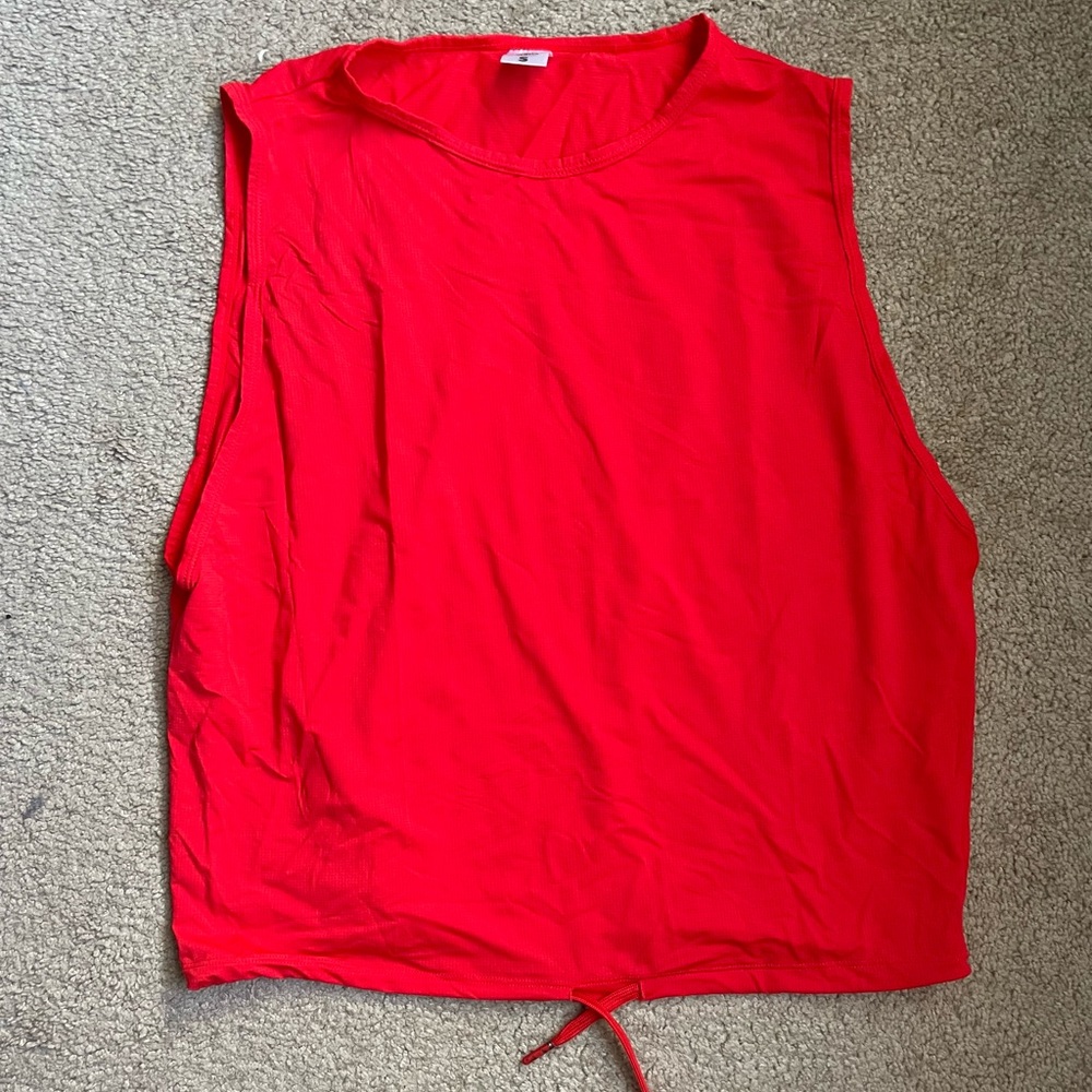 SENITA Arya Cinch Tank Cherry